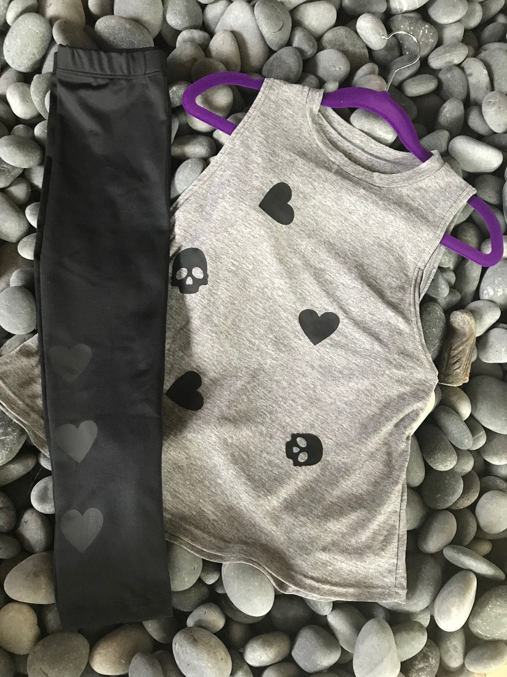 Hearts & Skulls Tank
