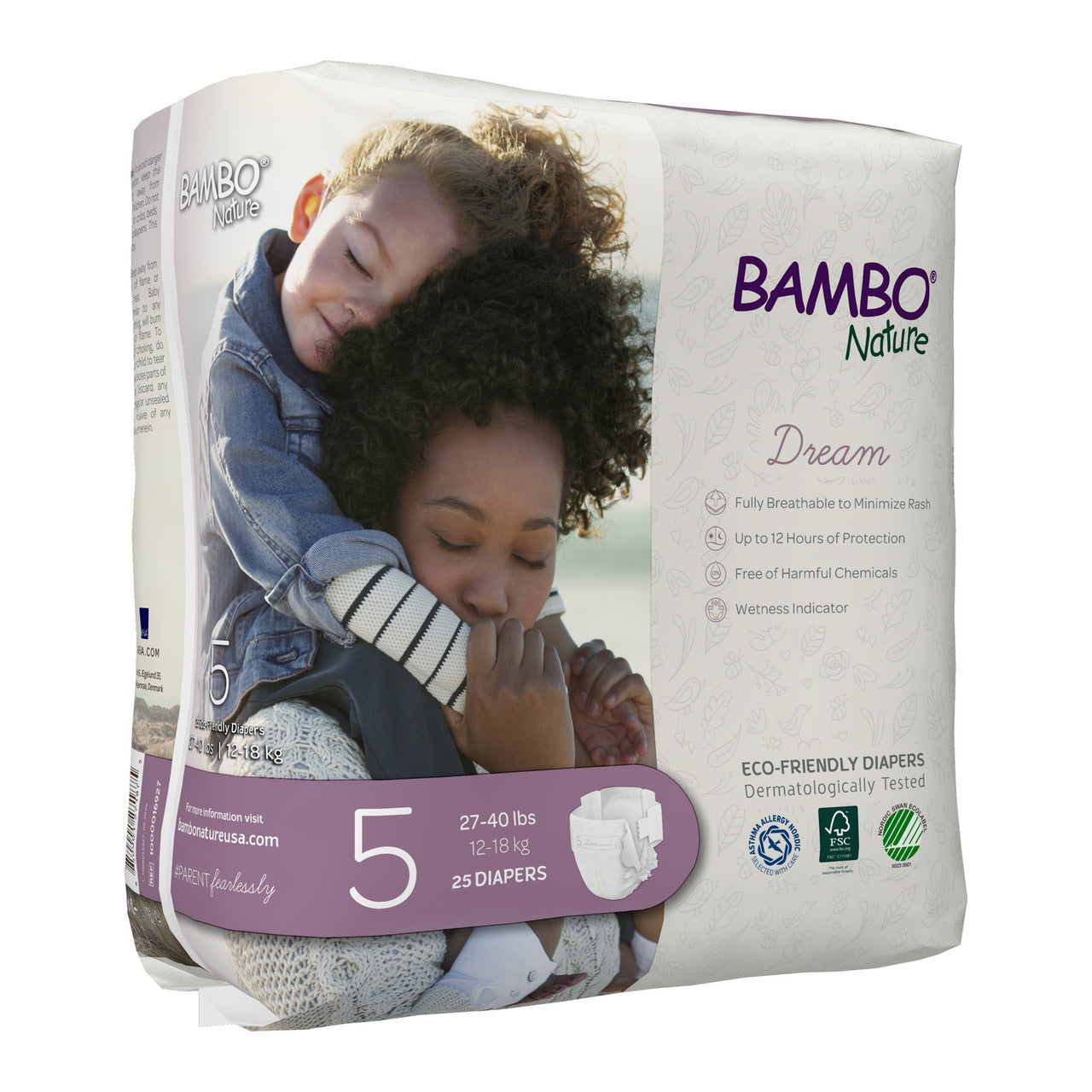 BMBNAT DIAPERS SIZE 5 ( 6 X 25 OZ   )